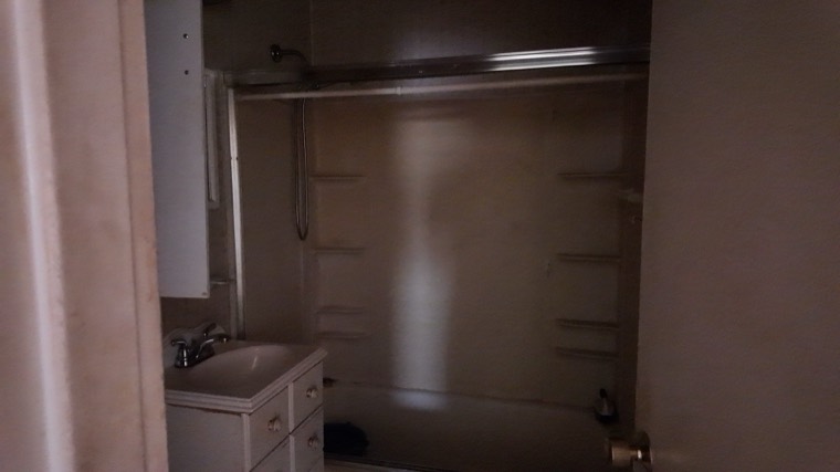 Existing bath